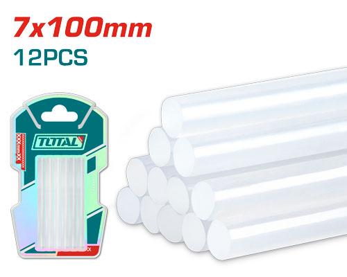 چسب حرارتی 7 میلیمتر توتال 12 عددی مدل TACGT1071