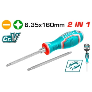 پیچ گوشتی توتال دو سر 160 میلیمتر مدل THT250206