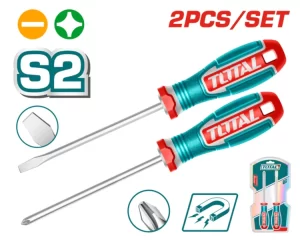 ست پیچ گوشتی توتال 2 عددی مدل TKSDS0226