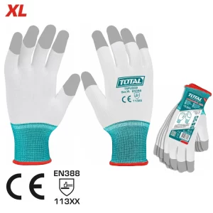 دستکش ایمنی توتال کف مواد پلی اورتان مدل TSPUG02 (سایز XL)