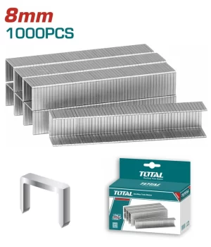 منگنه 8 میلیمتر منگنه کوب توتال بسته 1000 عددی مدل THT3981