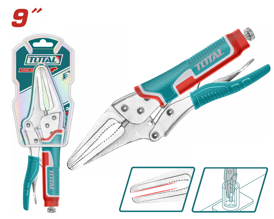 THT19902 انبرقفلی دمباریک توتال 9 اینچ مدل THT19902