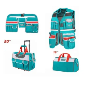 مجموعه کیف ابزار توتال 4 عددی مدل TOS230910