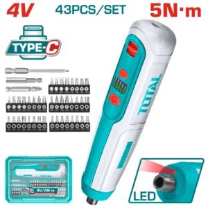 نقد و بررسی تخصصی پیچگوشتی شارژی قلمی توتال مدل TSDLI04062