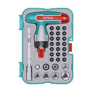 پیچ گوشتی جغجغه توتال 31 پارچه مدل TACSD30316