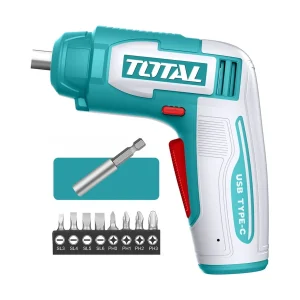 پیچگوشتی شارژی توتال 4 ولت مدل TSDLI0458