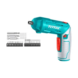 پیچگوشتی شارژی توتال کمرشکن 4 ولت مدل TSDLI04425