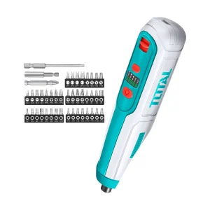 پیچگوشتی شارژی قلمی توتال مدل TSDLI04062